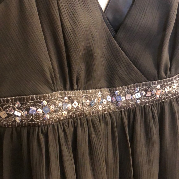 Black sleeveless party dress - Picture 2 of 2